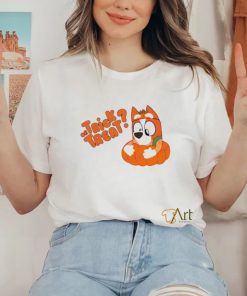 Bingo Pumpkin Trick or Treat Halloween Cute Cartoon shirt
