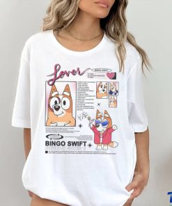 Bingo Swift Lover Bluey Eras Tour shirt