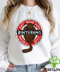 Binturong Cat Bear with Popcorn Butt logo hoodie, sweater, longsleeve, shirt v-neck, t-shirt