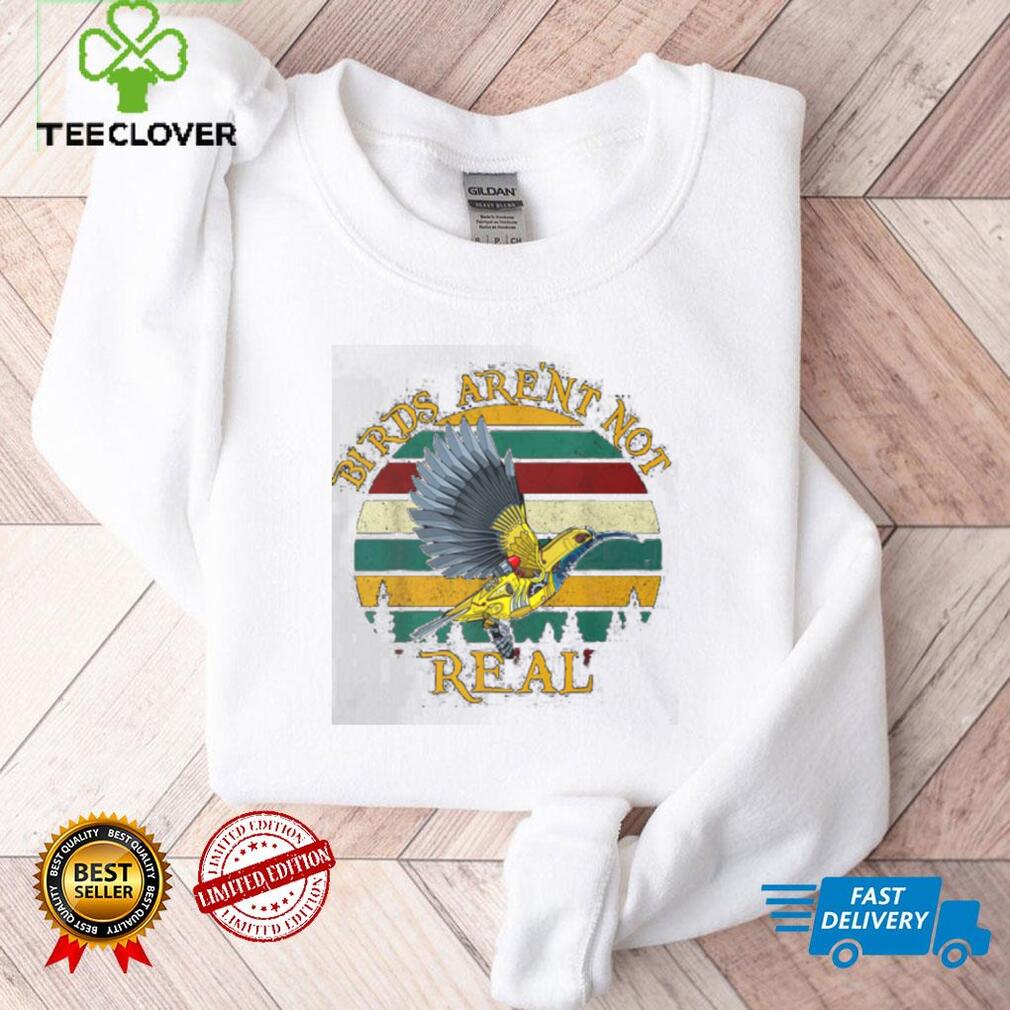 Bird Aren’t Real Retro Sunset T Shirt Bird Aren’t Real Retro Sunset T Shirt