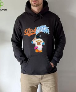 Bird Bath Classic Adult Black Hoodie shirt