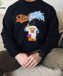 Bird Bath Classic Adult Black Hoodie shirt