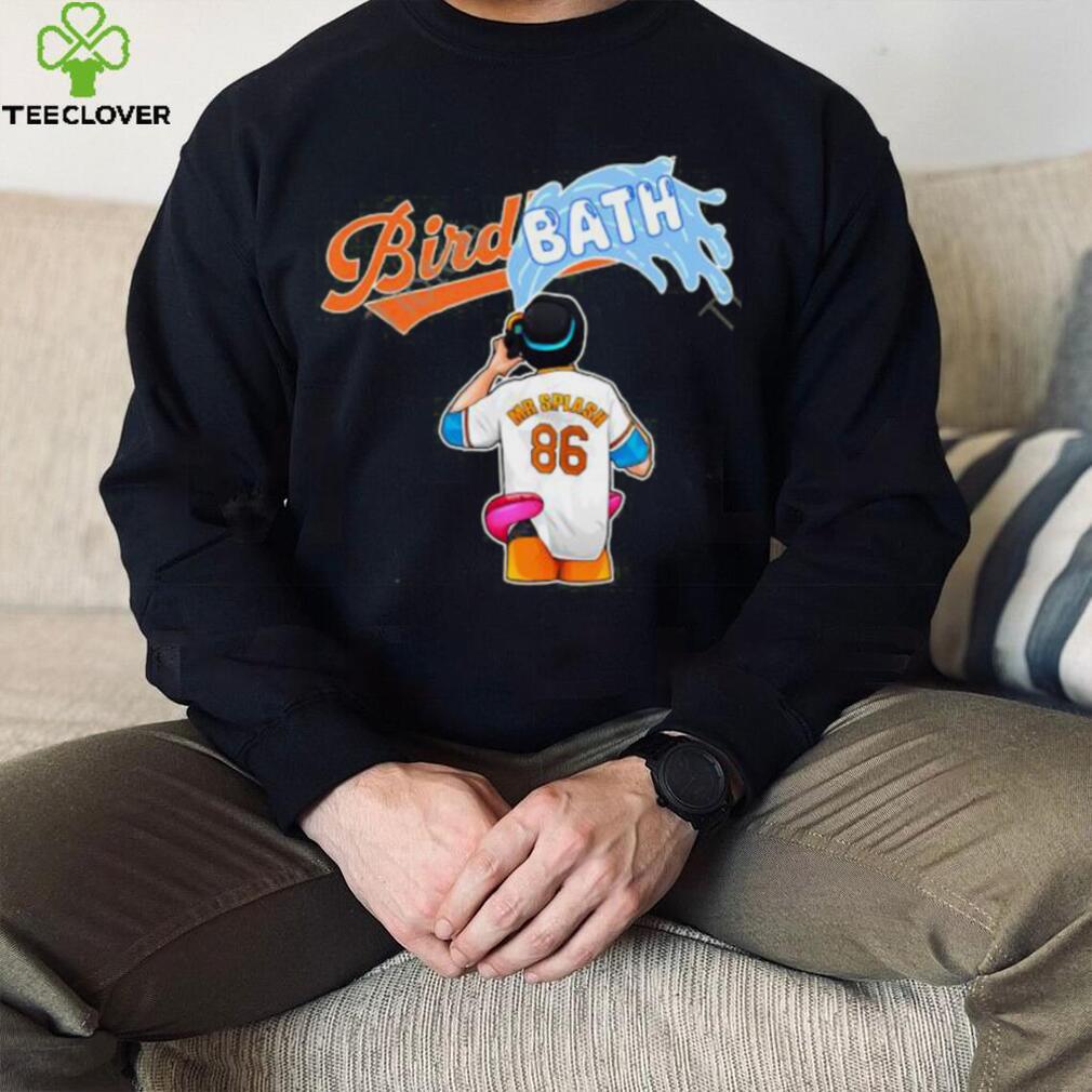 Bird Bath Classic Adult Black Hoodie shirt Bird Bath Classic Adult Black Hoodie shirt