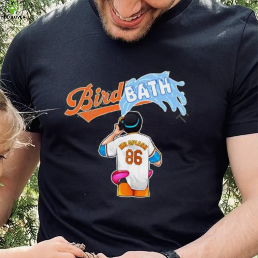 Bird Bath Classic Adult Black Hoodie shirt