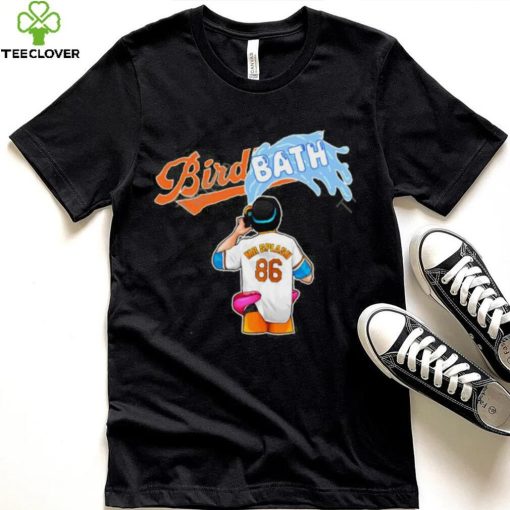 Bird Bath Classic Adult Black Hoodie shirt