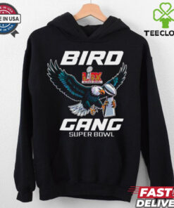 Bird Gang Lix Super Bowl Champion Trophy Philadelphia Eagles shirt