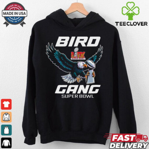 Bird Gang Lix Super Bowl Champion Trophy Philadelphia Eagles shirt