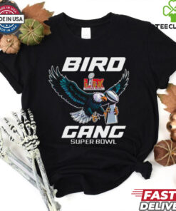 Bird Gang Lix Super Bowl Champion Trophy Philadelphia Eagles shirt