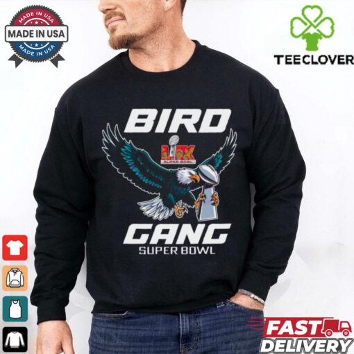 Bird Gang Lix Super Bowl Champion Trophy Philadelphia Eagles shirt