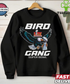 Bird Gang Lix Super Bowl Champion Trophy Philadelphia Eagles shirt