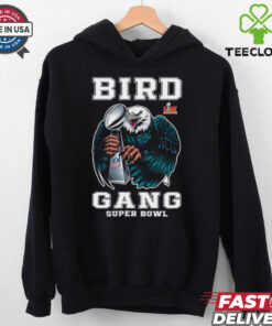 Bird Gang Lix Super Bowl Champions Eagle Holding Trophy shirt