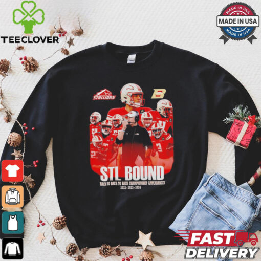 Birmingham Stallions Stl Bound 2022 2024 Championship shirt