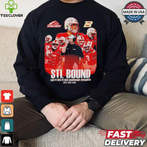 Birmingham Stallions Stl Bound 2022 2024 Championship shirt