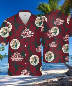 Birra Moretti Tropical Flower Pattern Tropical Flower Pattern