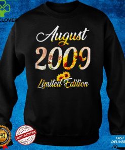 Birthday Women girl Sunflower August 2009 Limited Edition T Shirt B09VXDRKD4 1 Birthday Women girl Sunflower August 2009 Limited Edition T Shirt B09VXDRKD4