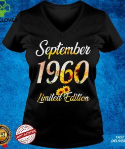 Birthday Women girl Sunflower September 1960 Limited Edition T Shirt B09VX5QMJV 3 Birthday Women girl Sunflower September 1960 Limited Edition T Shirt B09VX5QMJV