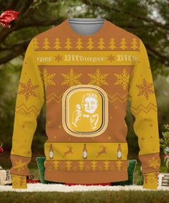 Bitburger Beers Merry Christmas Gift Fan Knitted Xmas Sweater Gift Holidays