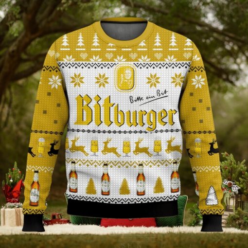 Bitburger Christmas Ugly Sweater Special Gift For Xmas