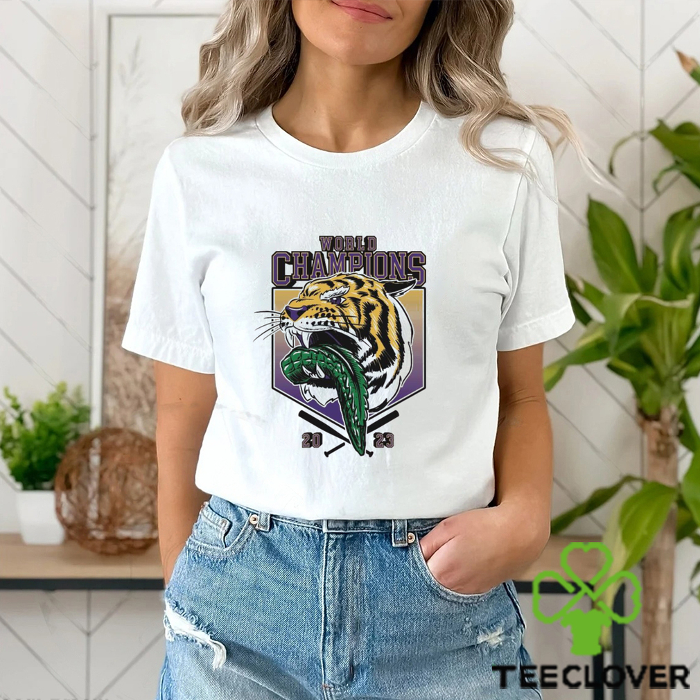 Bite Gators LSU Tigers 2023 NCAA World Champions Shirt Bite Gators LSU Tigers 2023 NCAA World Champions Shirt
