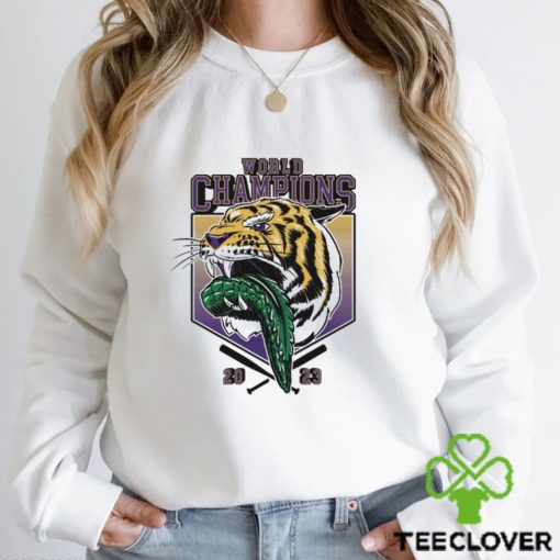 Bite Gators LSU Tigers 2023 NCAA World Champions Shirt