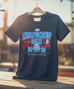 Official charlotte, NC 2023 ACC Championship Game Louisville Cardinals vs Florida State Seminoles Shirt