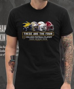 Black 2023 CFP Bound Four Team T Shirt