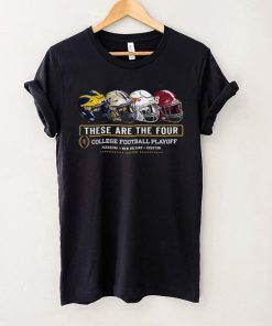 Black 2023 CFP Bound Four Team T Shirt