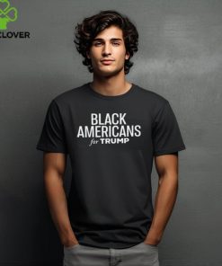 Black Americans for Trump shirt