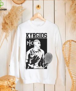 Black Art Pro Tennis Player Nick Kyrgios shirt