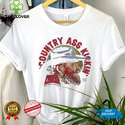 Black Brock Lesnar Country Ass Kickin T Shirt