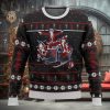 Bulldog Ho Ho Ho Ugly Christmas Sweater 3D Gift Christmas Funny