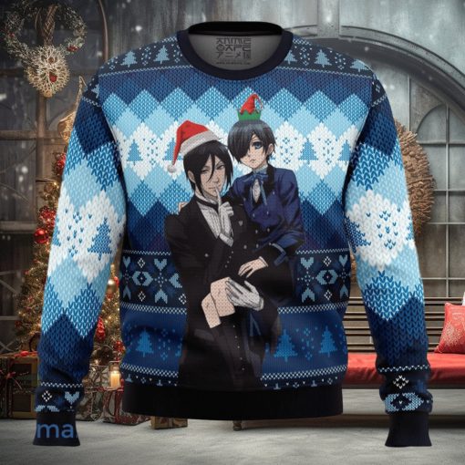 Black Butler Ugly Christmas Sweater 3D Gift Christmas Funny