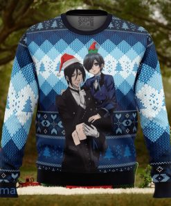 Black Butler Ugly Christmas Sweater 3D Gift Christmas Funny
