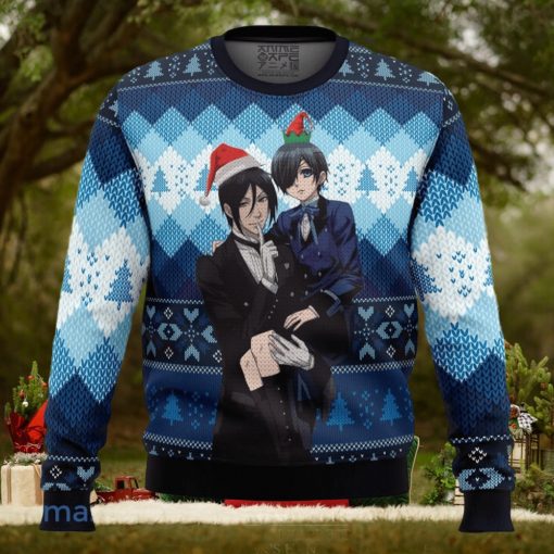 Black Butler Ugly Christmas Sweater 3D Gift Christmas Funny