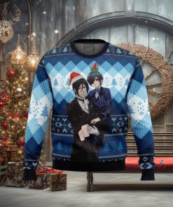 Black Butler Ugly Christmas Sweaters For Men And Women