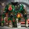 Black Cat Christmas 3d All Over Print Hoodie