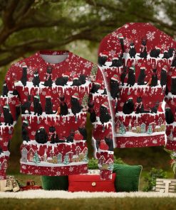 Black Cat Funny Ugly Christmas Sweater Men And Women Christmas Gift Sweater