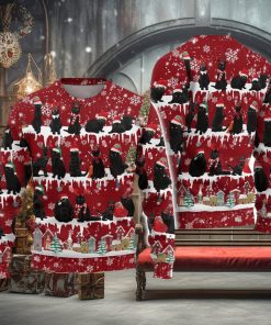Black Cat Funny Ugly Christmas Sweater Men And Women Christmas Gift Sweater