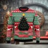 Born To Dance Ballet Girl Knitted Ugly Xmas Sweater
