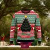3D Karate Santa Merry Kick Mas Ugly Sweater