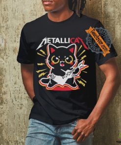 Black Cat Metal Band T Shirt