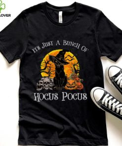 Black Cat Moon Funny Halloween Costume Bunch of Hocus Pocus T Shirt