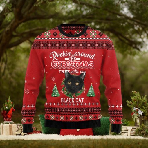 Black Cat Rockin’ Sweater
