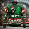Michigan Wolverines Football Team Logo Custom Name Christmas Gift All Over Print Ugly Christmas Sweater