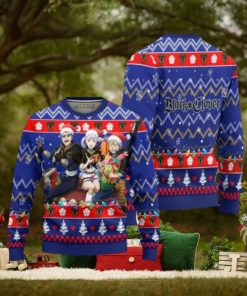 Black Clover Anime Ugly Christmas Sweater Characters Xmas Gift