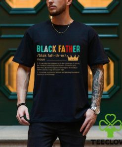 Black Father Definition T Shirt