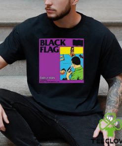 Black Flag Family Man Fitted T shirt