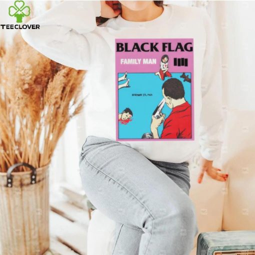 Black Flag Family Man hoodie, sweater, longsleeve, shirt v-neck, t-shirt