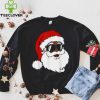 Black Funny Santa Claus Sunglasses Christmas Xmas Boy Girl Shirt