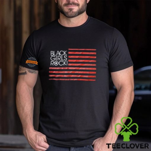 Black Girls Rock America Flag T Shirt